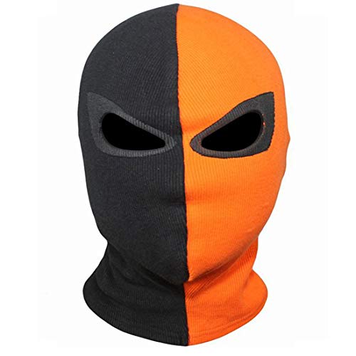 Innturt Cosplay Fabric Mask Balaclava Hood Face Black Two Eyes