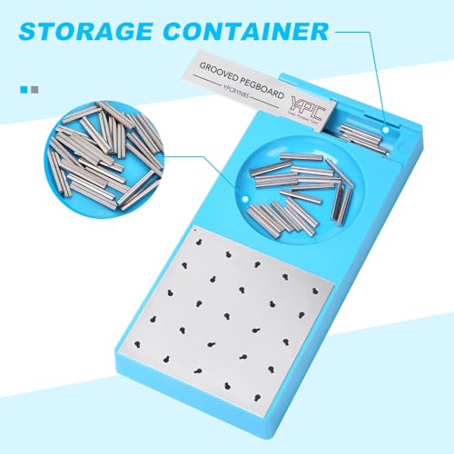 YPCBYNBS Grooved Pegboard for Rehabilitation, Physical Therapy and Occupational Tharepy, Dexterity Test to Improve Visual Motor Coordination & Finger Dexterity - Image 3