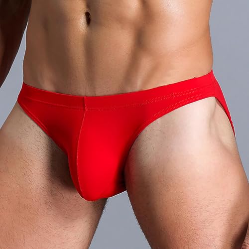 Mens Fashion Bikini Swimsuit Thong, Low Rise Briefs Underwear Stretch Comfy Supportive Front Panties2
