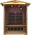 LTCCDSS Ultra Low EMF Red Cedar Sauna 2 Person, Outdoor Far Infrared Sauna for Home, EMF 0.1-1mG, 6 Carbon Crystal Heaters, Bluetooth & Chromotherapy 57.8 * 40.5 * 81.1 in