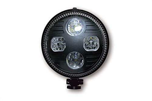 Phare LED de 3/4 Pouces HIGHSIDER Atlanta au design noir épuré et durable