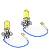 【Amazon.co.jp 限定】 M's Basic by IPF ヘッドライト フォグランプ ハロゲン 車用 H3 2450K イエロー 12V用 2本入 車検対応 霧・雪・悪天候に強い 高効率 AMZ-HB243