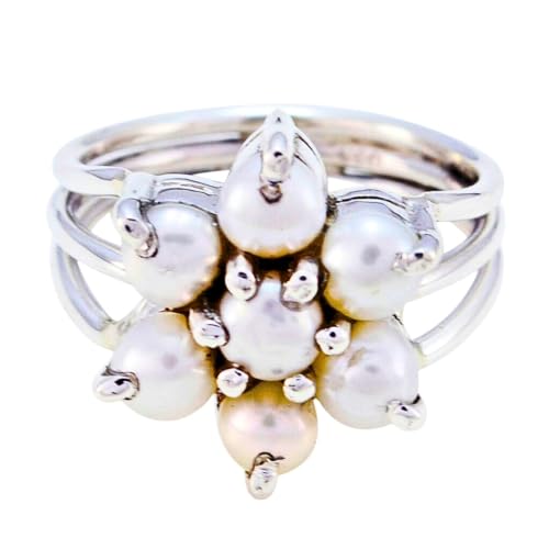 Bagues classiques en pierre antique plaqué argent le cadeau idéal pour femme