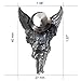 VENICEBEE® Archangel St. Michael Saint Shield Cross Sword Guardian Angel Protection Silver Plated Premium Pin