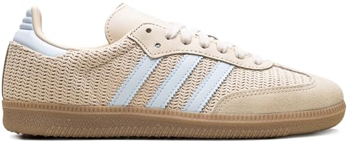 Adidas Samba OG Baskets pour femme en cuir avec semelle gomme rétro