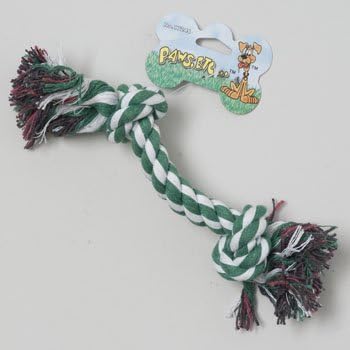 Rope Bone 6INCH Medium CARDED, Case Pack of 72