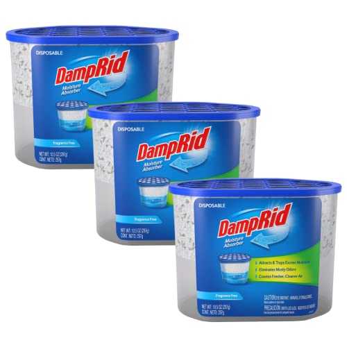 DampRid Fragrance Free Disposable Moisture Absorber - 10.5 o...