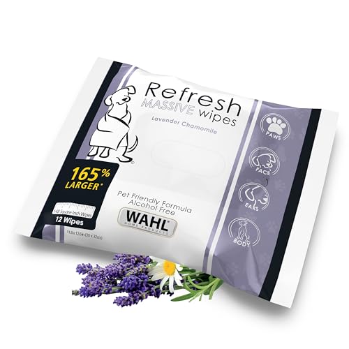 Wahl Pet Friendly Grooming Wipes, 100 Count