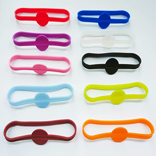 Yflife Drink Markers Silicone 24Pcs, Wine Glass Charms For Party Glasses Cups Cans Dentification, Glass Markers For Drinks, Strip Tag Marker For Beer Bottle Mug Jar, Cocktail Party Solution #TOP5