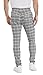 Plaid&Plain Men's Plaid Pants Skinny Dress Pants for Men Skinny Chino Pants Men 7301 Plaid-9A-32X32