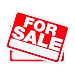 Nicear 5 Pcs For Sale Signs For Vehicles Or House High Tack With For Sale Sign Ideal For Business Shops Advertising Commercial Stores Car And Auto Sales