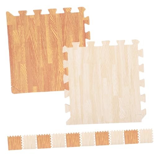 SUPVOX 12 Pack Interlocking Floor Mats Foam Puzzle Mats for Boys and Girls Home Gym Office Non-Slip