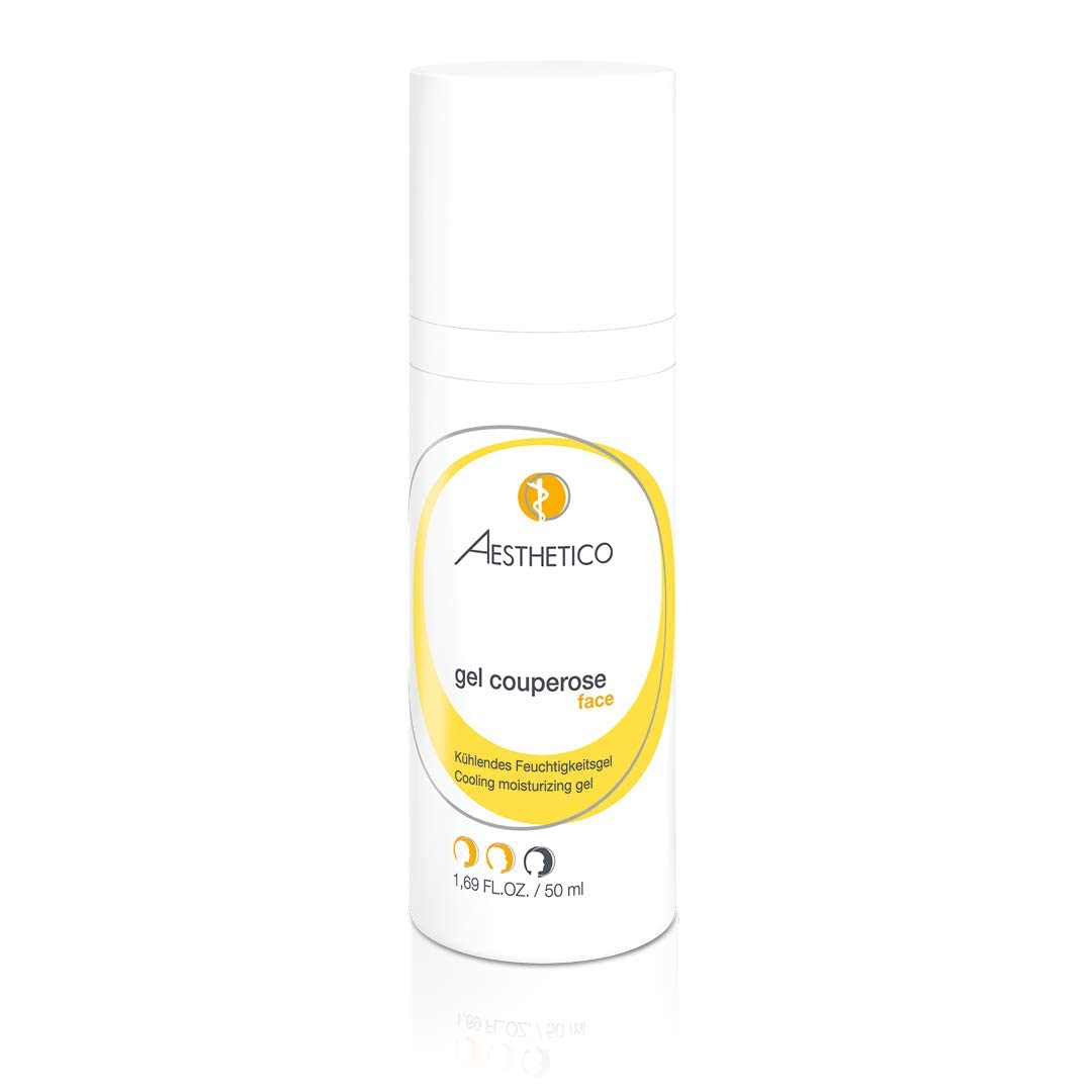 AESTHETICO Couperose Gel Stärkt Gefäße, Beruhigt Haut 5 x 50ml
