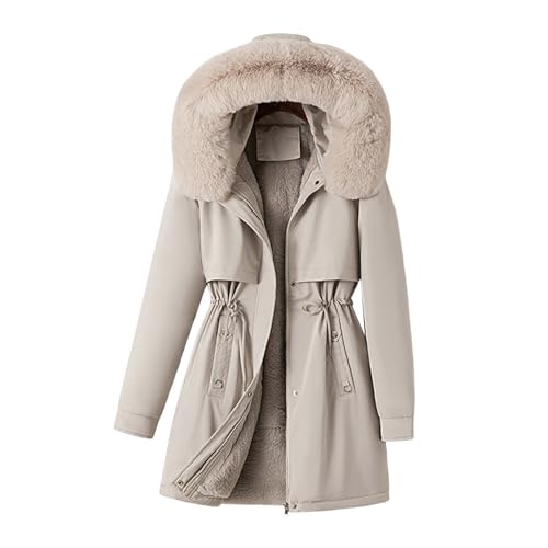 Manteau d'hiver grande taille idéal pour les balades en ville veste à capuche bien chaude