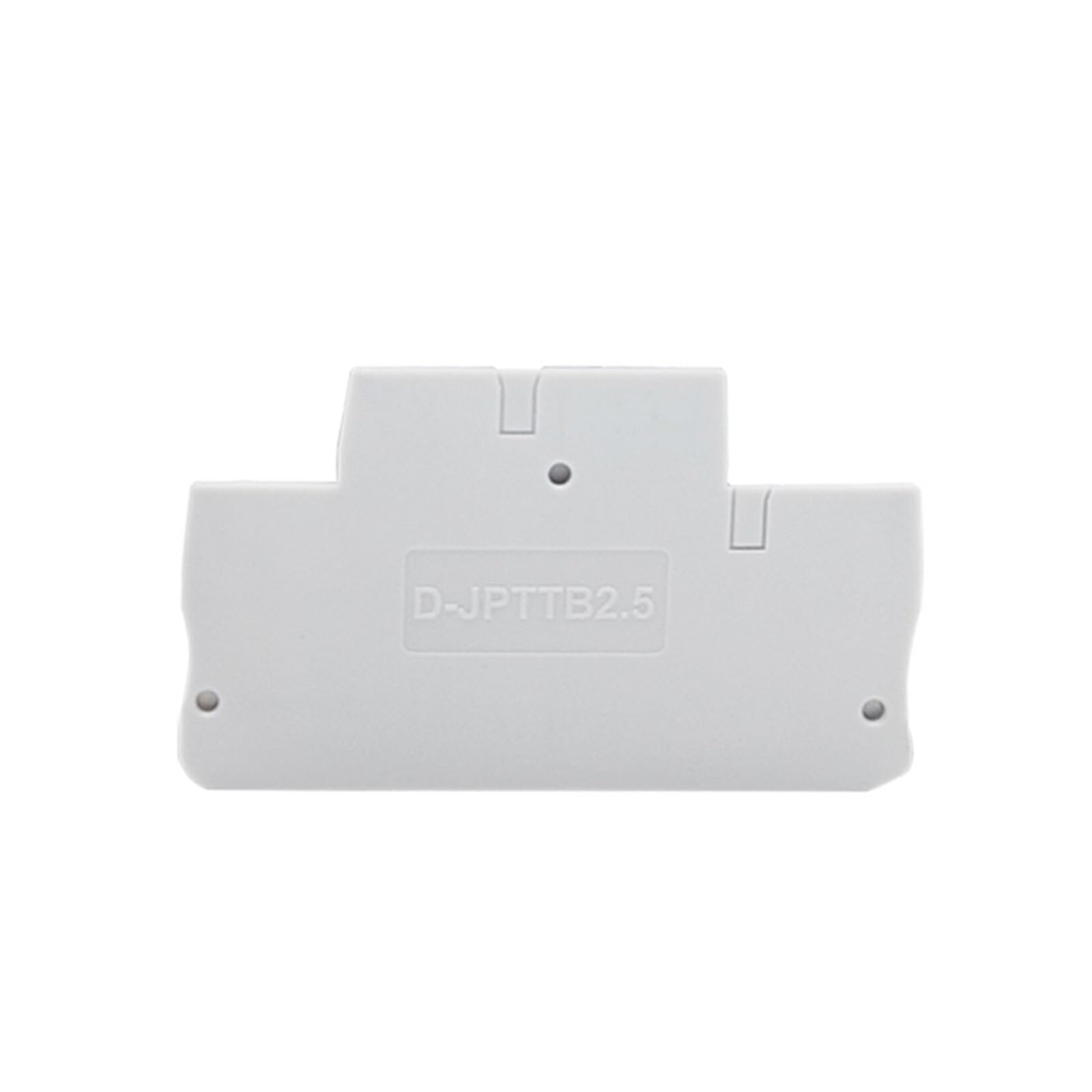 Cubierta final D-PTTB2.5 para aislar conector electrónico de carril Din, 10 Uds 5