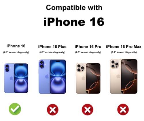 Shamo's Clear TPU Case for iPhone 16 – with Camera Protection, Ultra Slim, Shockproof, Anti-Yellowing, Scratch-Resistant, Wireless Charging Compatible, Enhanced Grip (for iPhone 16) by Shamo's - Used condition - Image 2