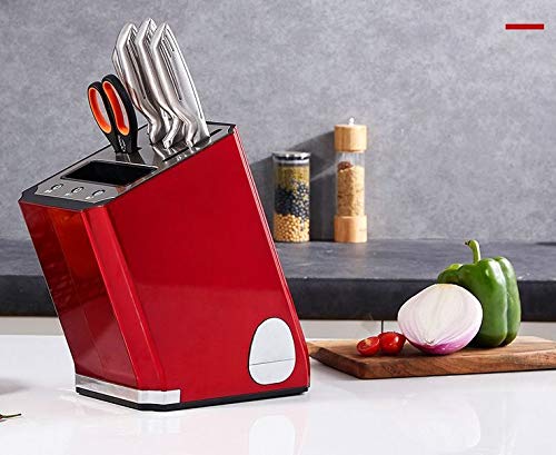 RajoNN portacuchillos de desinfección automática Inteligente, Bloque de Soporte de Cocina, Estante de Cocina, Palillos para Cuchillos, Suministros de esterilización UV
