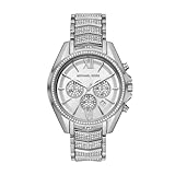 Michael Kors Whitney Chronograph Silver-Tone Stainless Steel Women's Watch (Model: MK6728)