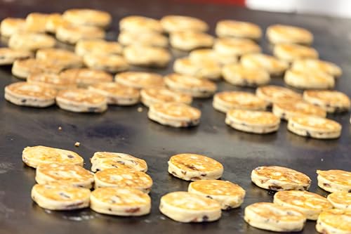 Authentic Mini Welsh Cakes - 40 Artisan Delights with Rich Butter Flavour, Freshly Delivered for an Authentic Taste of Wales - The Perfect Welsh Gift
