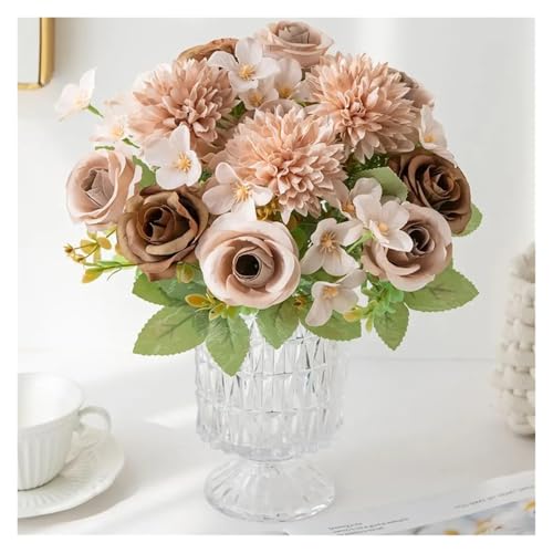 Flores artificiales para bodas al aire libre y decoracion de terrazas 5