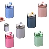 🎉【Fácil de Usar】 Palillero Dispensador para Palillos de Dientes, Simplemente presione el botón, puede sacar un palillo a la vez, lo que le ahorrará el tiempo de levantar el palillo.