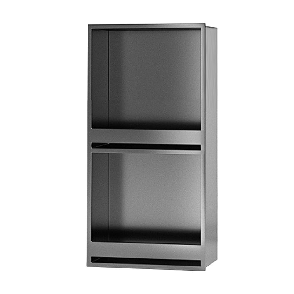 Douche en acier inoxydable gain de place pour studio, chambre et WC modernes