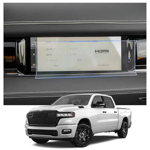 Protecteur d'écran Dodge RAM 1500 2025 évitez les rayures sur l'écran du passager avant