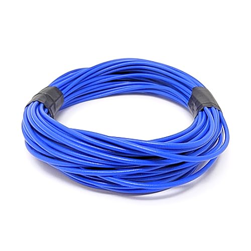 DBG Single Core Thin Wall Automotive Cable – 1.0mm² (16.5A) | 17 AWG | High Temp PVC Insulation | Ideal for 12V Auto, Marine & Electrical Projects (Blue, 100 Metre)