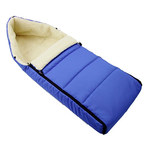babys-dreams – Sacco a pelo in lana d' agnello per passeggino o seggiolino * 11 colori 108 cm * coprigambe lana