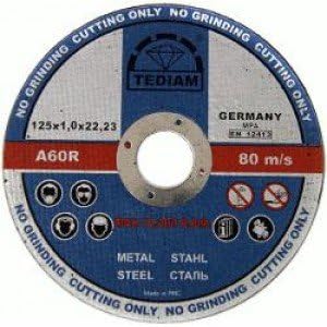 PREMIUM Pack of 10 x Ultra thin (5inch) 125mm x 1mm Angle Grinder Circular Saw- Stainless steel cuttings dics - metal cutting slitting discs