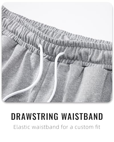 Image of Men's Cargo Sweat Shorts Casual Workout Athletic Jogger Gym SweatShorts