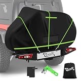 CEMOFE Bike Cover for Transport 1 Bike on Rack, Waterproof Bike Rack Cover