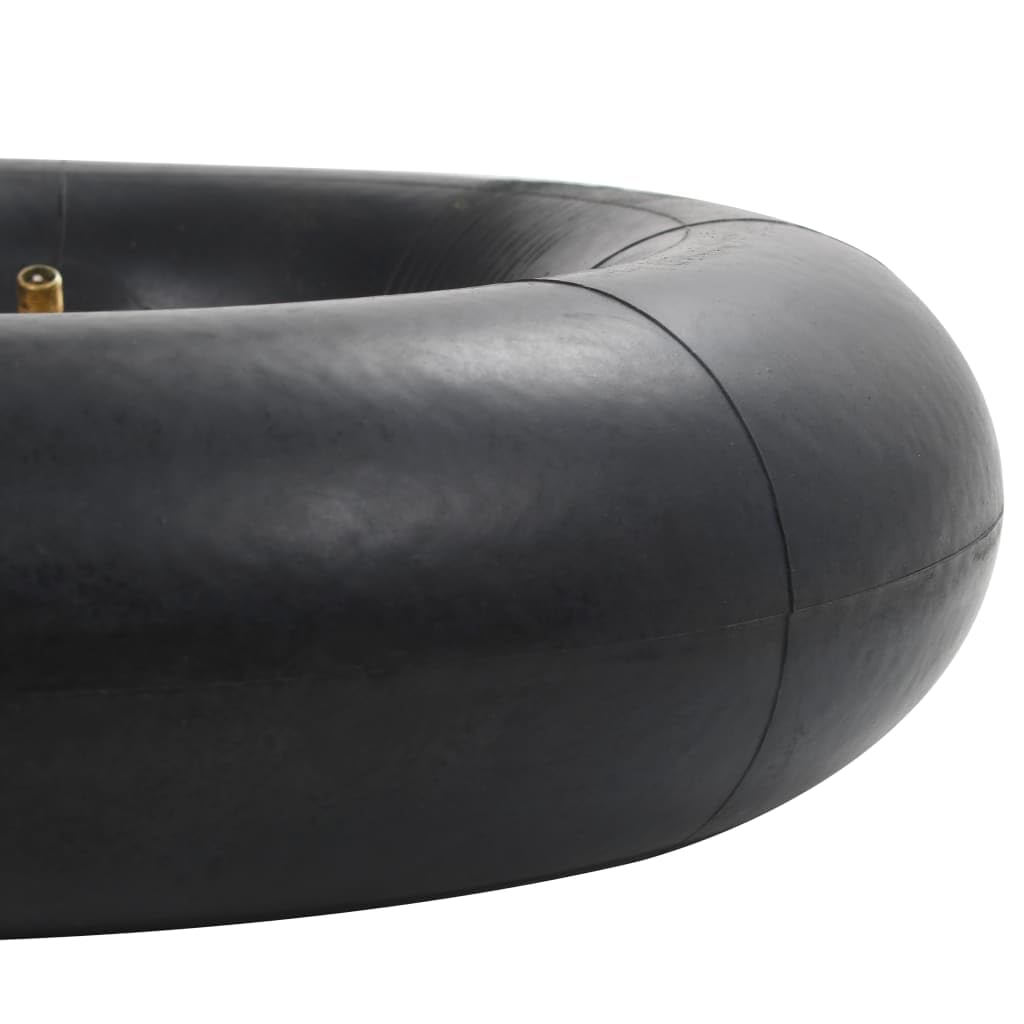 Mangloder Tubo de carretilla 2 piezas 13x5.00-6 goma 30 cm de diámetro exterior, válvula curva TR87, para neumáticos de rueda de repuesto para carretilla y carretilla de mano, neumáticos de aire
