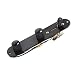 Timiy 3 Way Switch Loaded Guitar Control Plate Wired Control Plate for Telecaster Guitar (Black)