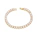 Produktbild SHEGRACE Damen Armband aus 24 Karat Platin Vergoldetem Messing mit 3A-Zirkon, 180 x 6 mm