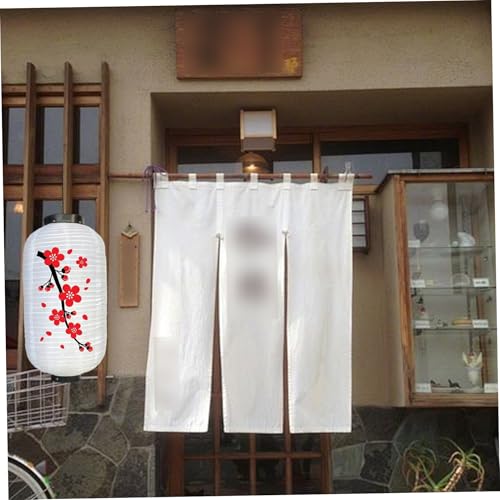 Faroles de flor de cerezo impermeables en color blanco, set de 2 unidades 6