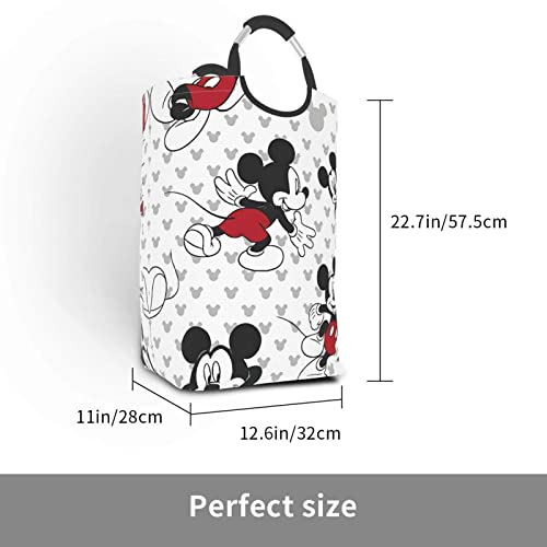 White Laundry Bag Foldable Square Laundry Hamper Waterproof For Washing Storage, 50L #TOP2