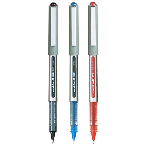 Bolígrafo roller Uni-Ball Eye UB157 0.7mm pack 3