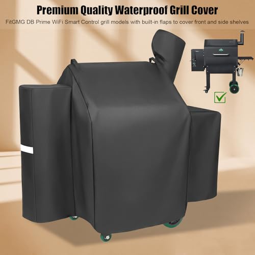 Image of QuliMetal Grill Cover for Green Mountain Daniel Boone Prime WiFi Grills