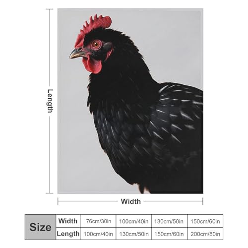 Couverture flanelle poulet pour cocooning sur canapé et lit - 3