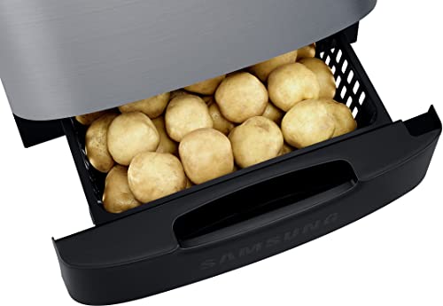 Image of Samsung 183 L, 2 Star, Digital Inverter, Direct-Cool Single Door Refrigerator (RR20C2812S8 /NL, Silver, Elegant Inox, Base Stand Drawer)