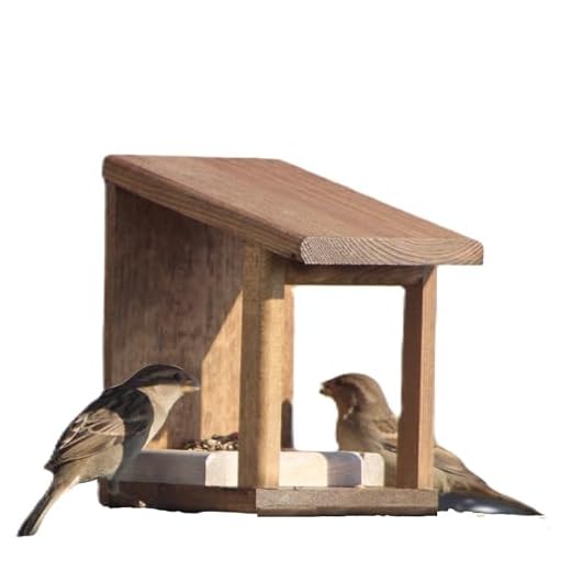 Mangeoire pour oiseaux 'wengue'