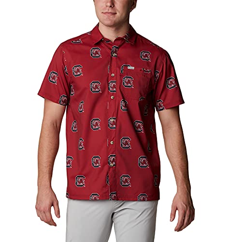 Chemise Super Slack Tide Columbia boutonnée homme, vêtement été léger manches courtes