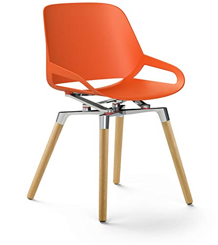 aeris Numo ergonomischer Schwingstuhl mit patentierter Kinematik  Ergonomischer Wohnzimmerstuhl in 4 verschiedenen Modellen  Hochwertiger Design Stuhl