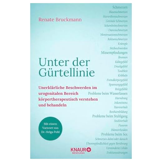 Unter der Gürtellinie: Unerklärliche Beschwerden im urogenitalen Bereich körpertherapeutisch verstehen und behandeln