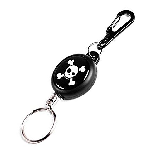 Portachiavi Retrattile,2 pezzi Riavvolgibile