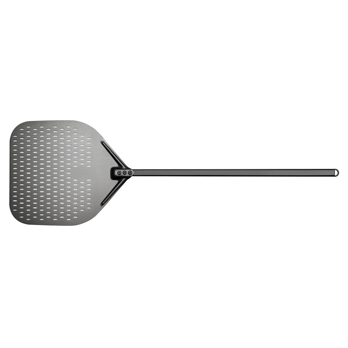 Browne Foodservice Napolitani Hard Anodized 16 x 18 Inch Pizza Peel, 59 Inch Handle