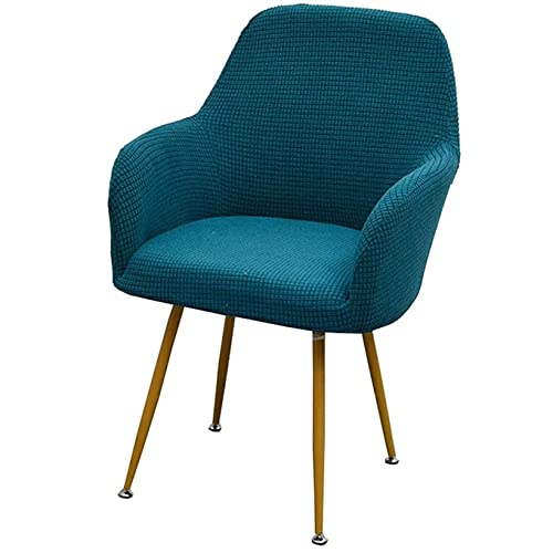 Genérico Fundas Sillas De Comedor Fundas para Sillas con Brazos Pack De 6/4/2/1,Elásticas Modernas Butacas Salón Oficina Cocina Cubiertas Sillas Protectoras Funda para Silla (1 Pieza X