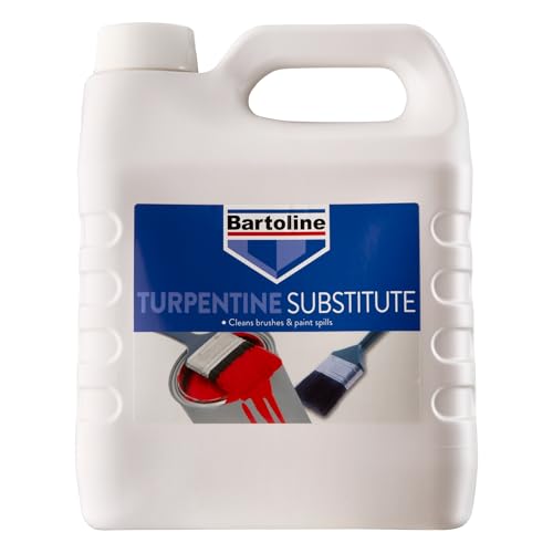 Bartoline Turpentine Substitute 4L Multi-Purpose Solvent for Paint Brushes & DIY Cleaning