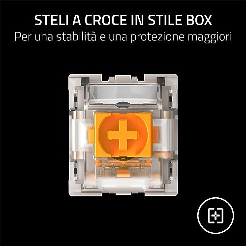 Pacchetto di interruttori meccanici - Interruttore tattile arancione (Ottimizzato per il gioco, Durata di 100 milioni di tasti, Connettori versatili a 3 pin) - Tastiera gaming - Immagine 7